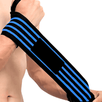 Linea Sport - Muñequera Ajustable Con Compresión Y Soporte De Pulgar