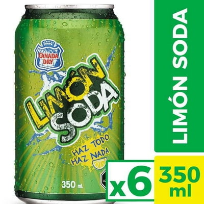 Bebida Original Pack Lata 6 Un Limón Soda