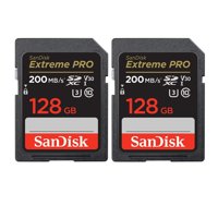 Tarjeta De Memoria Sandisk Extreme Pro 128Gb Sdxc Uhs-I 200Mb/S