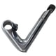 thumbnail image 3 of Manillar De Vástago De Bicicleta Con Cuello De Cisne, Vástago De Manillar, 25,4 Mm, Plateado, 3 of 5