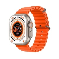 Castletec - Smartwatch Reloj Inteligente Bluetooth Llamadas 2.02” 380Mah Hw8 Ultra Max - Naranjo