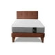 thumbnail image 4 of Cama Europea Zen Best 1.5 Plaza Colchon Resortes Base Dividida + Respaldo Tela Café, 4 of 7