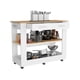 thumbnail image 5 of Isla De Cocina 92,7x116,8x50,8 Cm Blanco Y Café Claro, 5 of 7