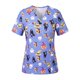 thumbnail image 1 of Delantal Mujer Ripholia 2476 tela elasticada estampada Halloween, 1 of 3