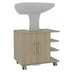 Fmfurniture - Mueble Baño 2 Puertas Fm-003C Café Claro