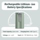 thumbnail image 3 of Batería Kiwibit 5200 mAh USB‑C para Alimentador Inteligente Beako con Cámara, 3 of 6