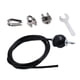 thumbnail image 3 of Cuerda De Alambre De Acero Con Bola De Tapón De Goma Resistente Para Accesorios De Entrenamiento De Gimnasio, 3 of 4