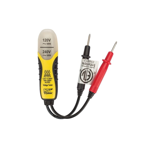Probador de Voltaje NSI TES-2, Indicador de Neón 120/240V