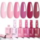 thumbnail image 1 of Set de esmaltes de uñas en gel Beetles Romantic Blush, 6 colores, 15 ml, 1 of 7