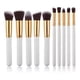 thumbnail image 1 of Set Brochas Maquillaje Profesional 10 Unidades blanco, 1 of 2