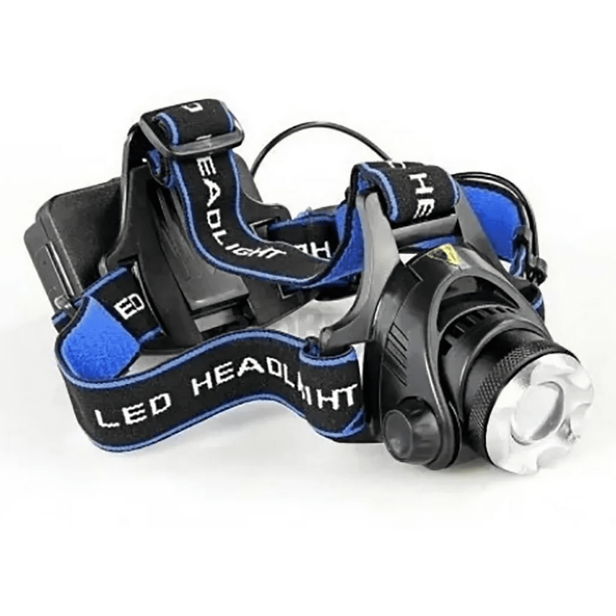 Genérico - Linterna Frontal Led De Cabeza Recargable 1600 Lúmenes Linterna Negro Luz Blanco