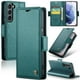 thumbnail image 1 of CaseMe tipo cartera Samsung Galaxy S21 Plus con cierre magnético, RFID, tarjetero, soporte, carga inalámbrica, 1 of 5