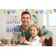 thumbnail image 5 of Velas The Dreidel Company 45 azul y rosa multicolor, 5 of 5