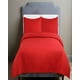 thumbnail image 4 of Cubrecama Quilt De Verano Con Colores Lisos King Rojo, 4 of 4