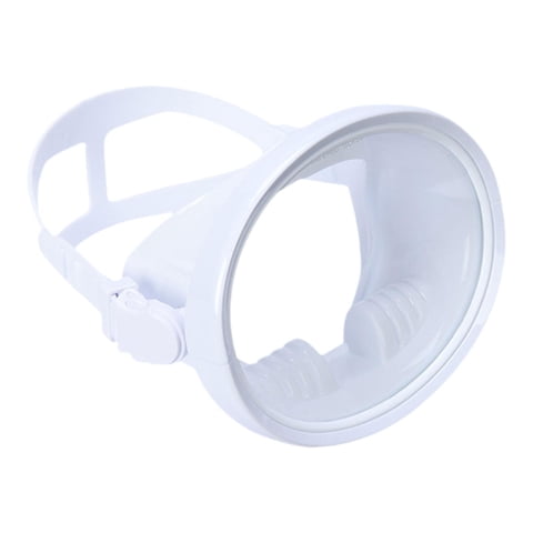 Magideal - Máscara De Buceo De Una Sola Lente Antivaho, Gafas Impermeables Para Adultos, Máscara De Natación Para Blanco