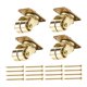 thumbnail image 2 of 4 Ruedas Verticales De Metal Para Piano Con Rotación De 360 Grados Para Muebles, Sofás De Piano, Color Dorado, 2 of 5