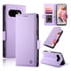 thumbnail image 5 of Funda Cartera Magnética con Tarjetas y Soporte para Google Pixel 10A Morado, 5 of 6