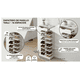 thumbnail image 3 of Zapatero Organizador Estante Zapatos 14 Pcs Hall Armario Blanco, 3 of 5