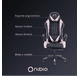 thumbnail image 3 of Silla Gamer Nibio GC035 Reclinable 160° Apoya Pies Rosa, 3 of 6