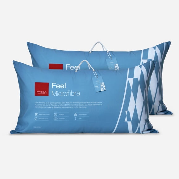 Set Almohada Feel 100% Algodón 50x90 cm