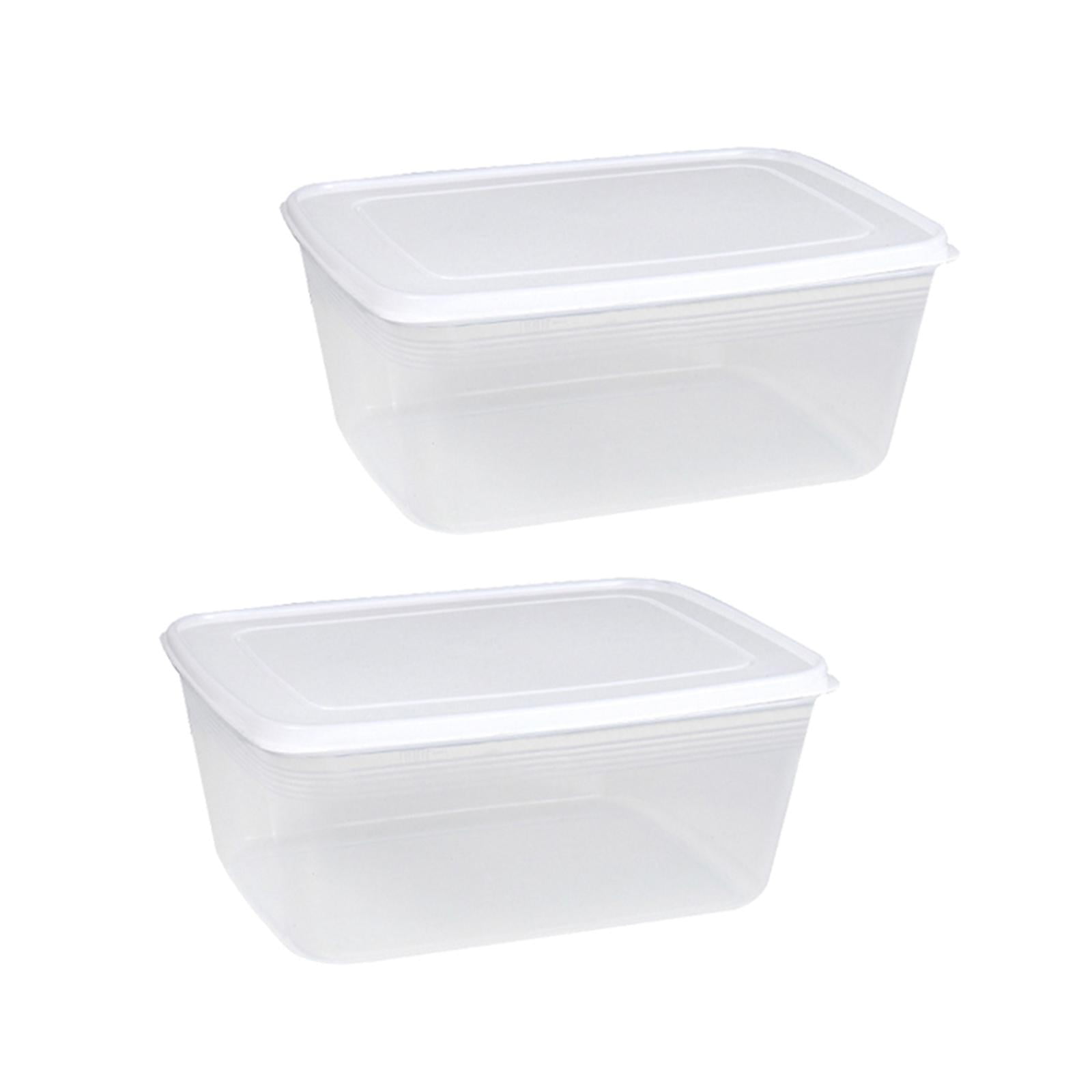 Bothyi - Contenedor De Almacenamiento Para Nevera, Contenedor De Ensalada De Lechuga Para Despensa, Cocina, 3000ml, 2 Piezas