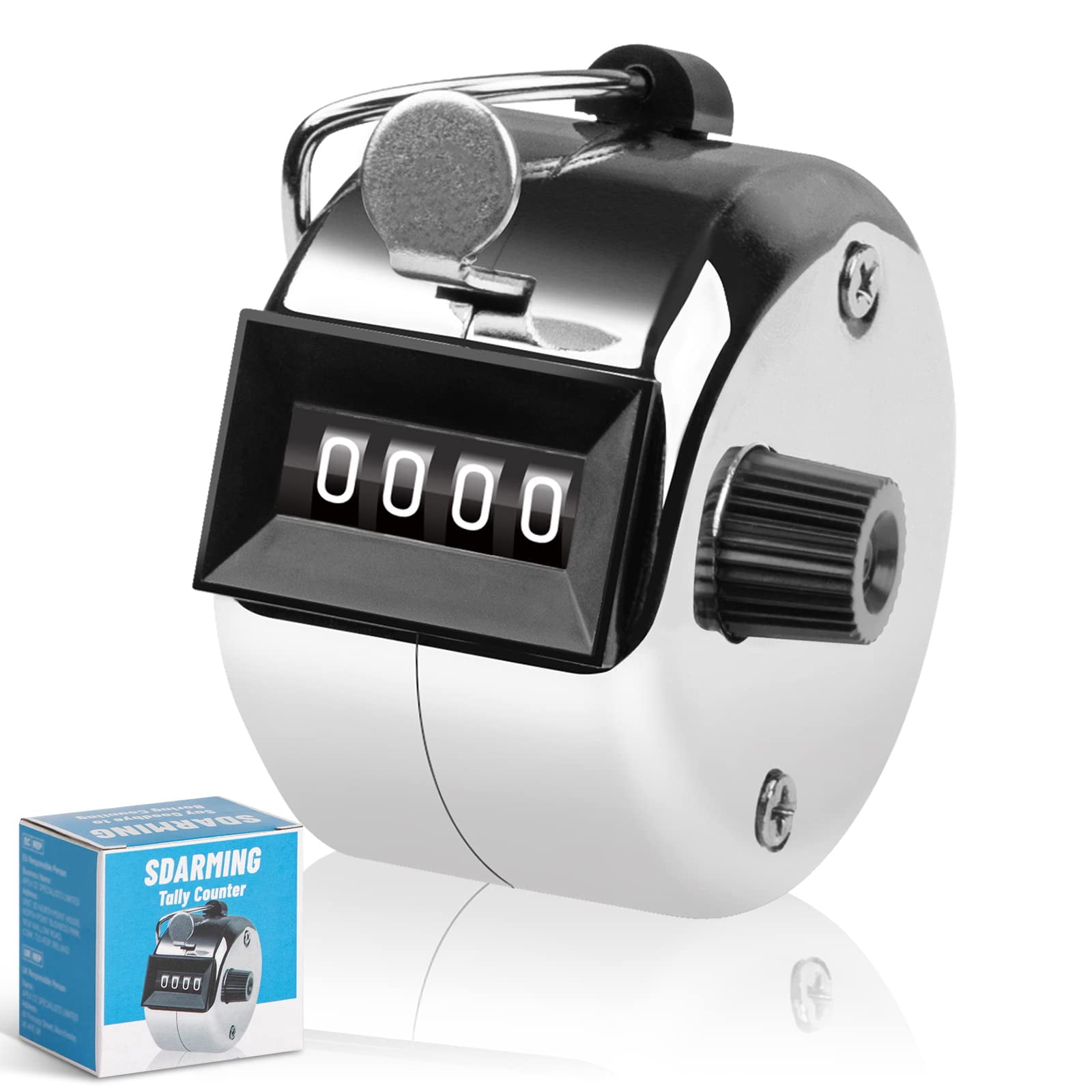 Manecilla Metálica Tally Counter Sdarming De 4 Dígitos Para Contar