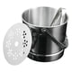 thumbnail image 2 of Cubo De Hielo Portátil De Acero Inoxidable De 1 L Con Clip Para Hielo Para Picnics En El Hogar, 2 of 6