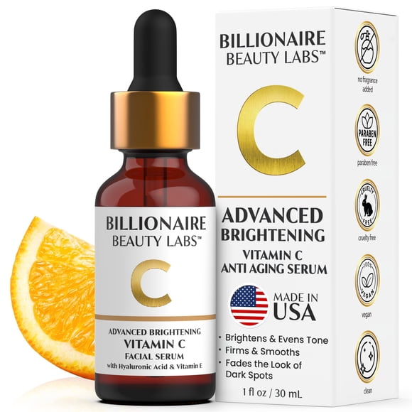 Suero de Vitamina C Billionaire Beauty Labs 30ml para el Rostro