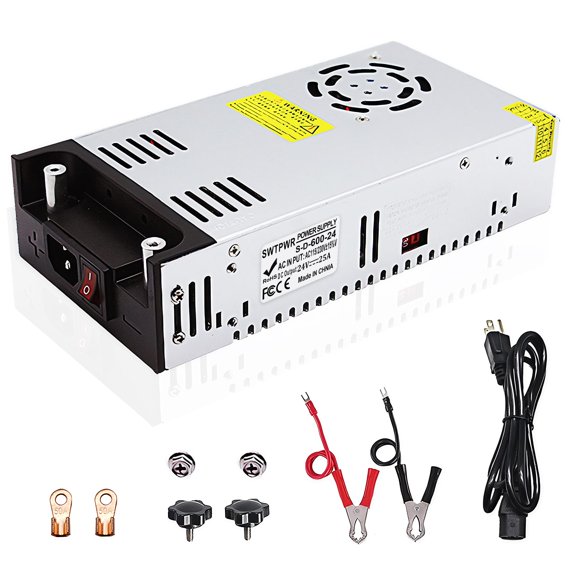 Fuente de alimentación SWTPWR 24V 25A 600W Convertidor AC/DC Controlador LED