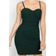 thumbnail image 4 of Vestido Ajustado sin Mangas con Diseño de Panal Brillante, 4 of 5