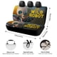 thumbnail image 2 of El Robot Salvaje-theme Car Rear Seat Covers Back Elastic Flexible Car Seat Covers Decorative Fits Most Cars 120x59x76cm, 2 of 6