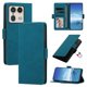 thumbnail image 1 of Funda Billetera Delgada para Motorola Edge 50 Ultra 5G con Ranuras y Soporte Azul lago, 1 of 6