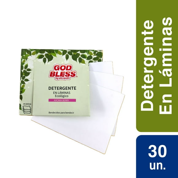Detergente En Laminas Ecológico