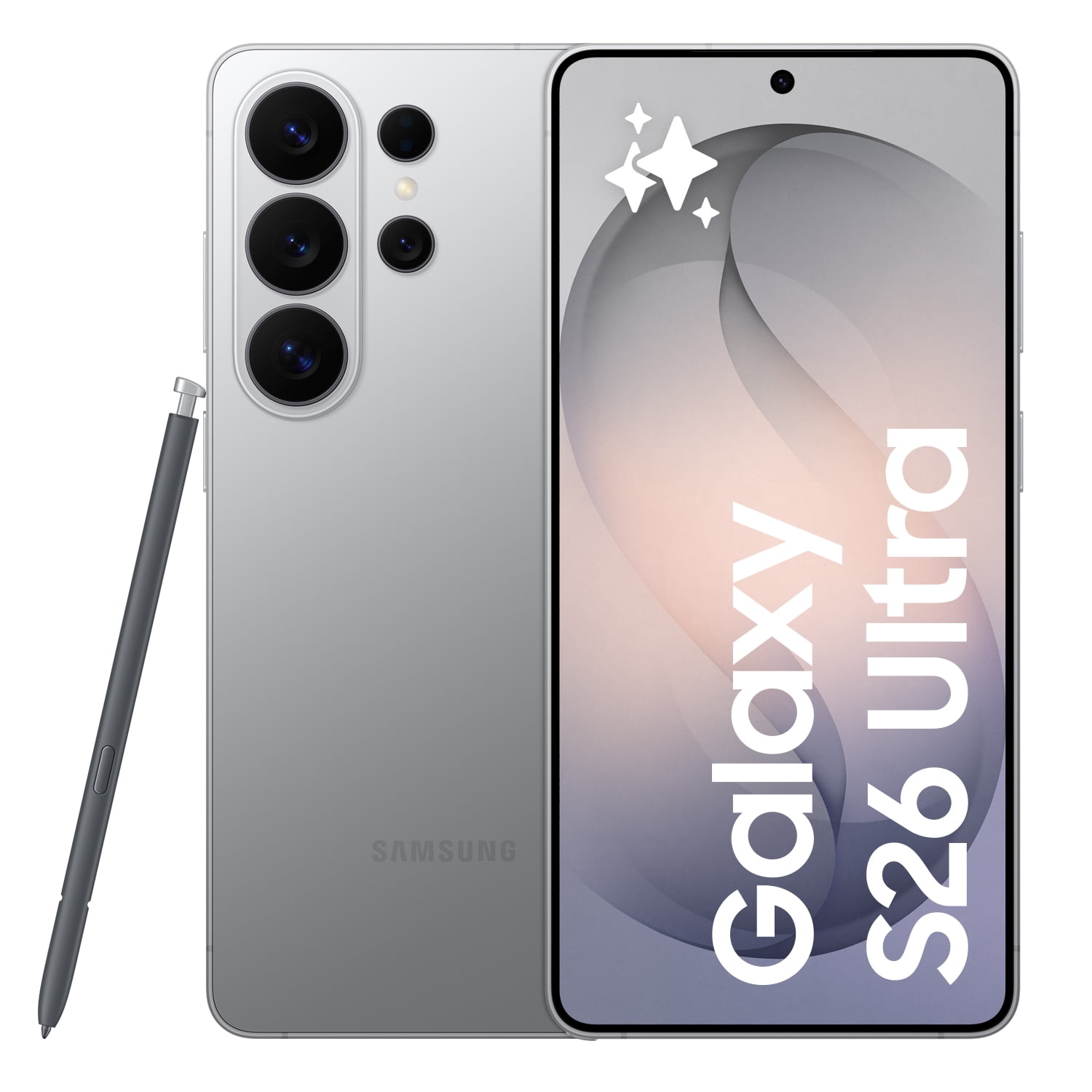 Samsung - Galaxy S26 Ultra 256 Silver Shadow