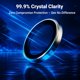 thumbnail image 2 of Protector de lente LITO para iPhone 16 Pro/Max, vidrio blanco 9H, 2 of 9