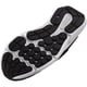 thumbnail image 3 of Zapatos Under Armour Preescolar Assert 10 para niños, color negro/blanco, 12 quilates, 3 of 5