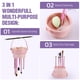 thumbnail image 2 of Limpiador de brochas de maquillaje 3 en 1 de silicona GOLIKEE Purple, 2 of 6