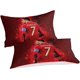 thumbnail image 2 of Cristiano Ronaldo Bed Linen Set King for Girls Boys Children 3D Football Star Microfibre Duvet Cover Set Cristiano Ronaldo Printed Bed Set Children's Room Decor, 2 of 3