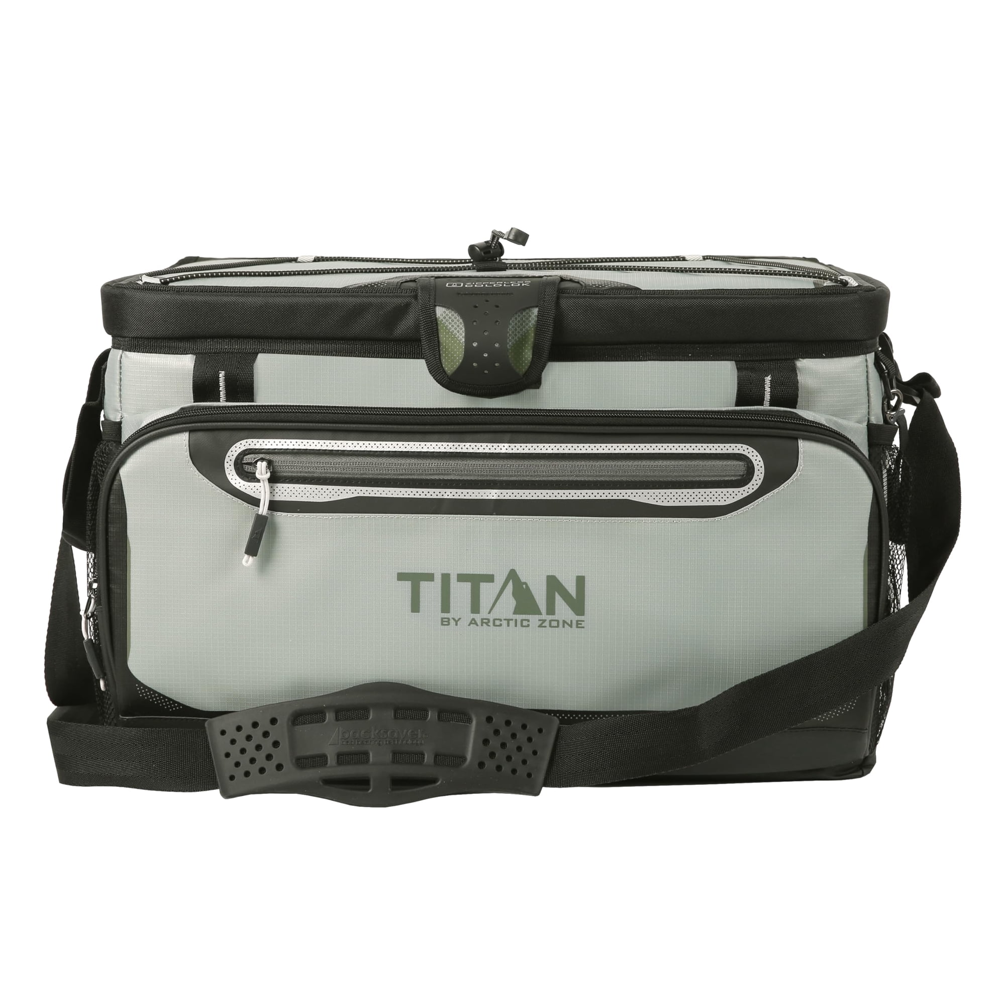 Titan By Arctic Zone - Cooler Titan Por Arctic Zone Para 48 Latas Sin Cremallera, Suave Con Hardbody