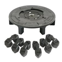 Ioensy - Accesorios De Piezas De Repuesto De Cubo De Embrague De Compresor De Ca De Acero Para Cubo Y Caucho 5Sl12C