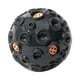 thumbnail image 4 of Pelota Para Perros Juguete Resistente A Mordeduras Juguetes Interactivos Para Perros Duraderos Con Sonido Chirriante Negro, 4 of 5