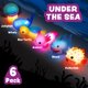 thumbnail image 3 of Juguetes de baño Under the Sea 6 piezas con luz, 3 of 9