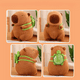 thumbnail image 5 of Peluche De Capibara Kawaii Carpincho Mochila Tortuga 40 Cm, 5 of 5