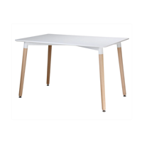 Habita2 Chile - Mesa Mdf Wood 120Cm Rectangular - Blanca