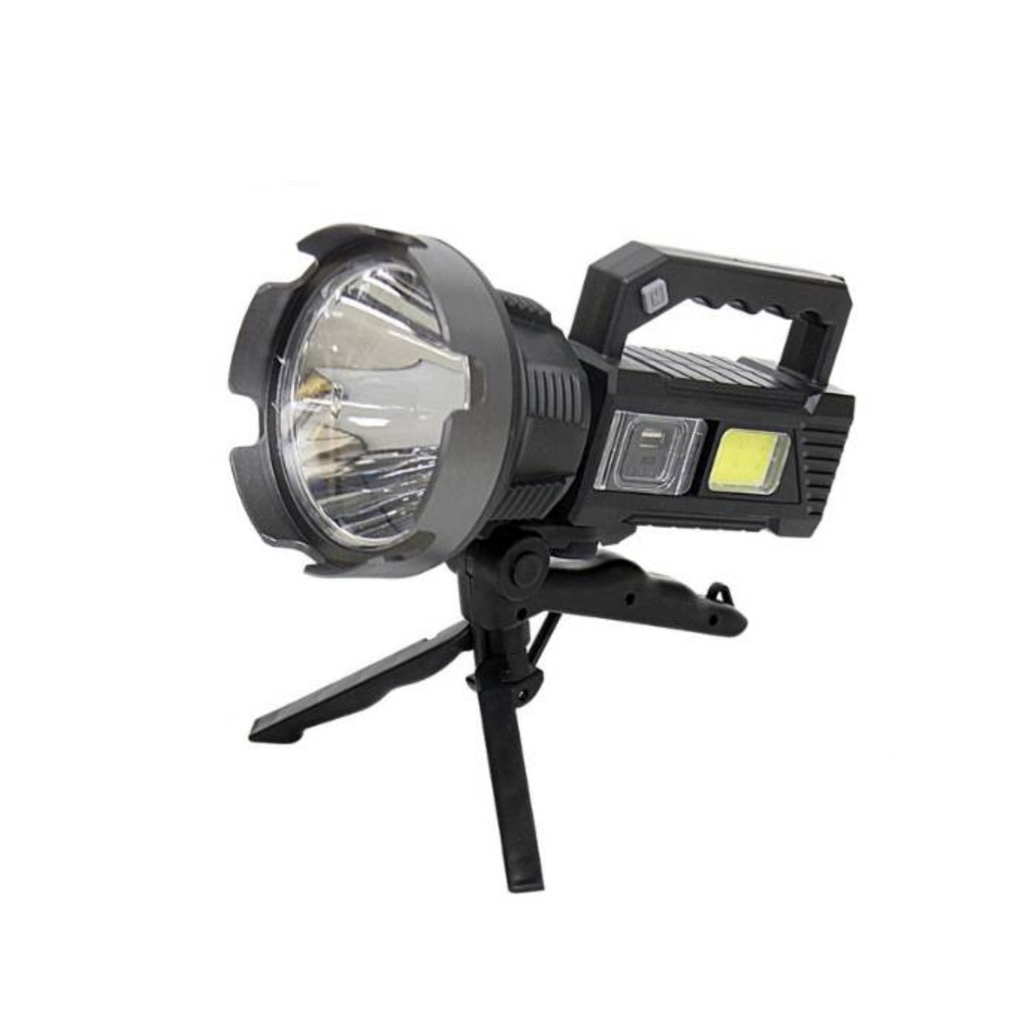 Importclick - Linterna Luz Led Y Cob De 100w Exteriores Recargable