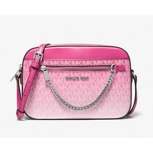 Michael Kors Jet Set Large Ombré Signature Logo Crossbody Body (Drfruit) 35R5Sttc9V-Drfruit