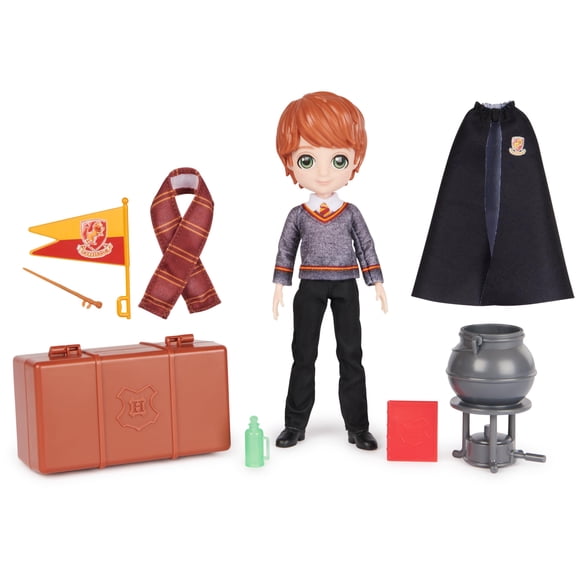 Muñeca Harry Potter Ron Weasley De 20 Cm Con Accesorios