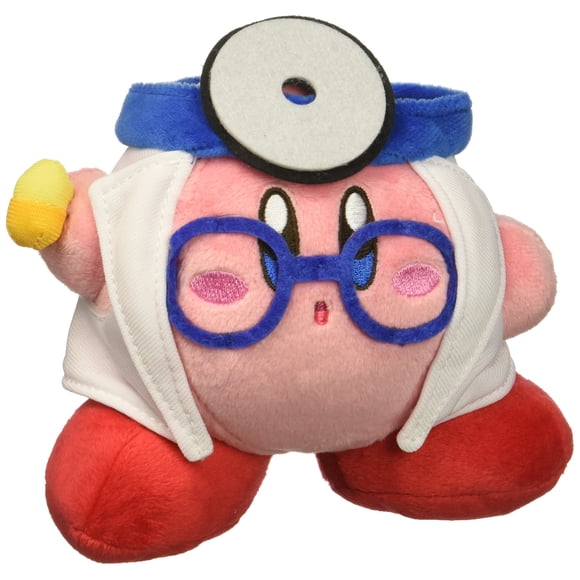Peluche Little Buddy Kirby Adventure All Star Doctor de 5 cm