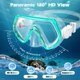 thumbnail image 3 of Set de snorkel ZipAura 3-14 años Antivaho con tubo seco - Pack de 2, 3 of 7
