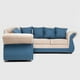 thumbnail image 4 of Seccional New Irlanda Bi Beige Azul, 4 of 6